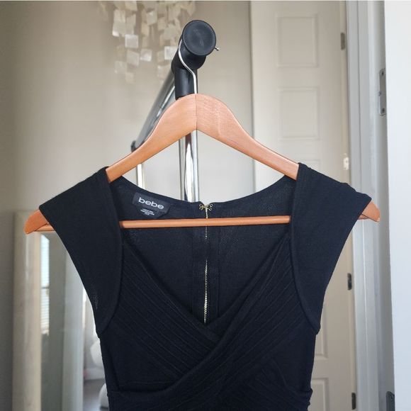 Bebe Bodycon Dress Sz XS - Picture 4 of 8